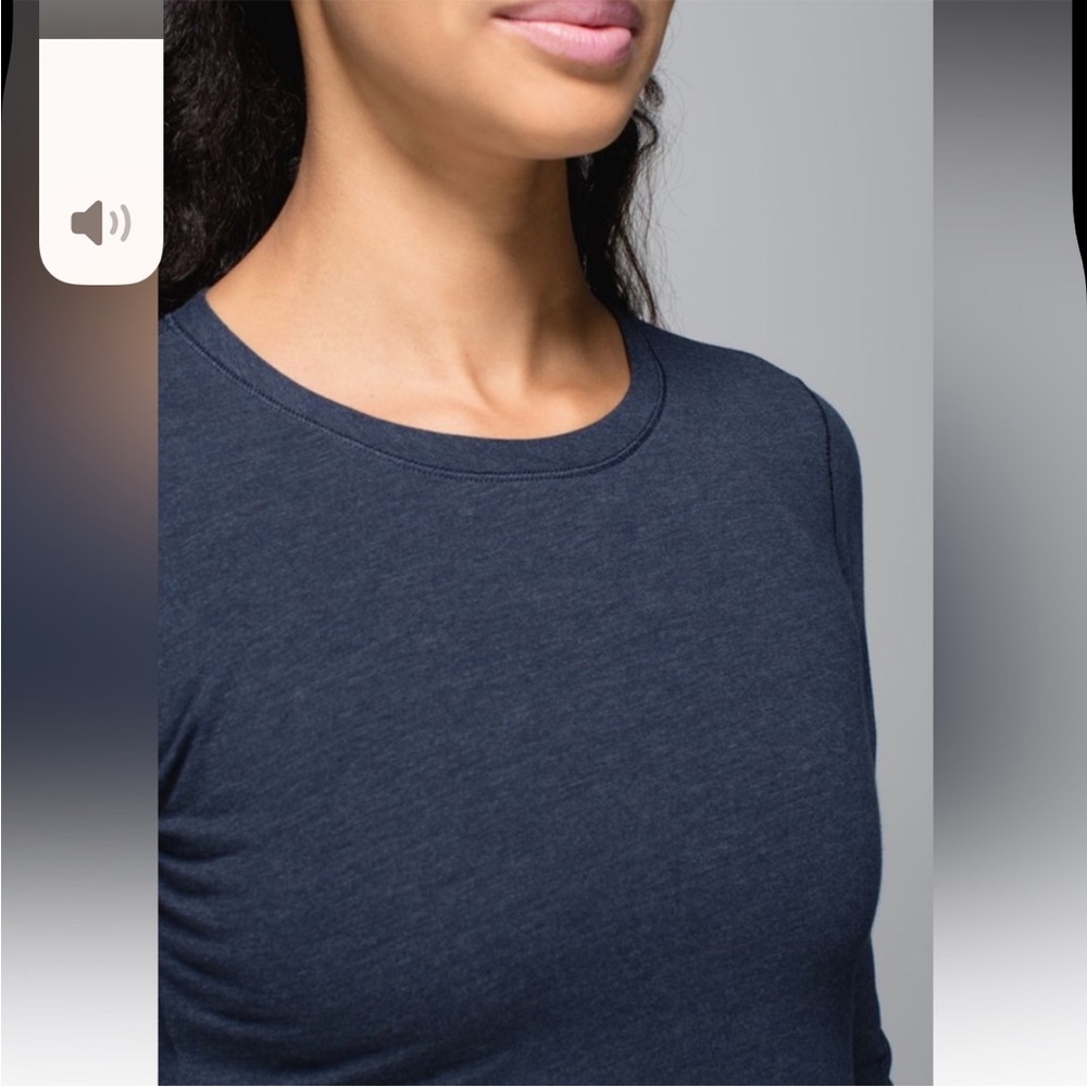 Lululemon Anytime Dress Heathered Inkwell, Size 8 - Picture 5 of 12